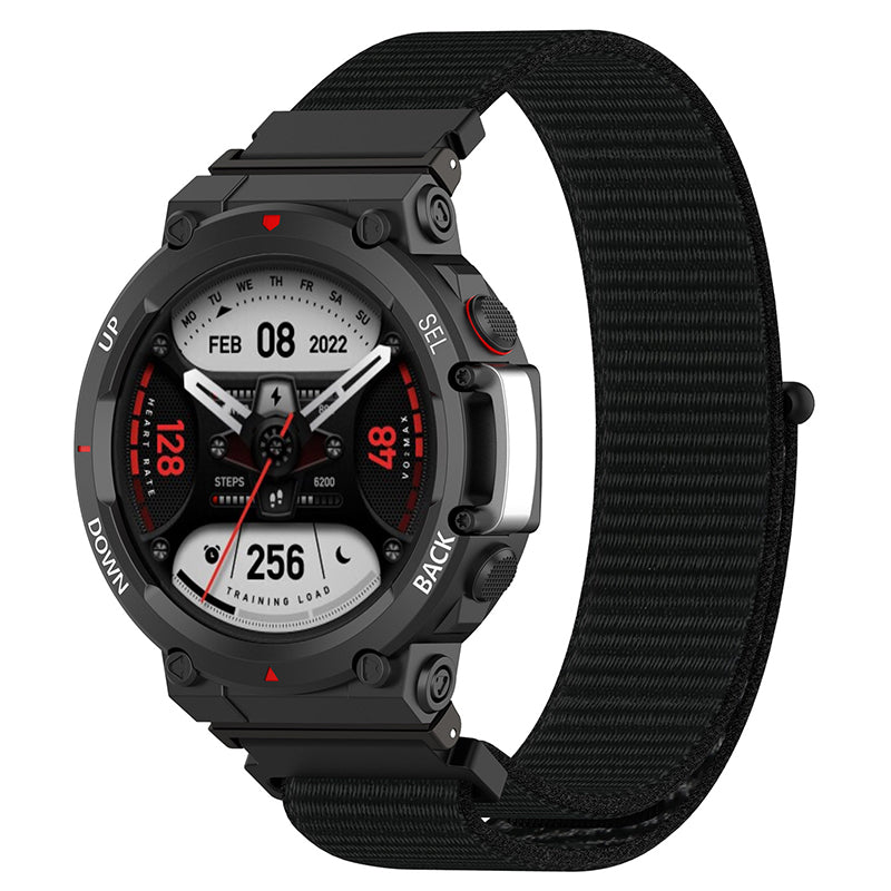 For Huami Amazfit T-Rex 2 Loop Sport Watch Strap Nylon Breathable Replacement Fastening Watchband Standard Size For Huami Amazfit T-Rex 2 Loop Sport Watch Strap Nylon Breathable Replacement Fastening Watchband Standard Size